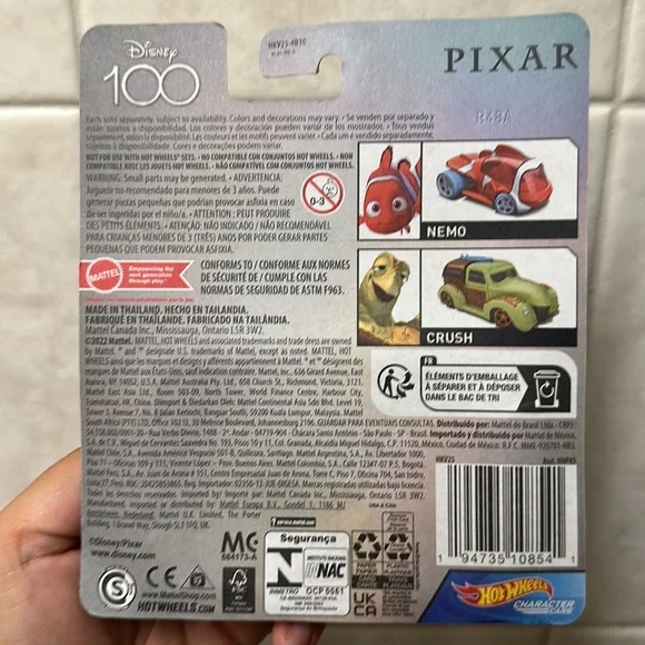 Host Pick Hot Wheels Disney Pixar Crush Car - Picture 2 of 2